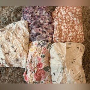 Pottery Barn Kids crib sheet set of 6